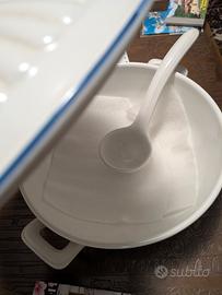 Zuppiera vintage in ceramica