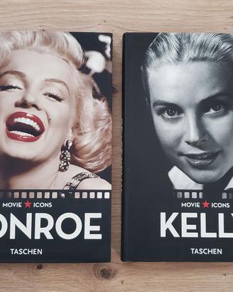 Taschen Movie Icons Marilyn Monroe e Grace Kelly