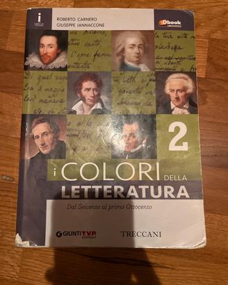 I colori della letteratura - libro italiano