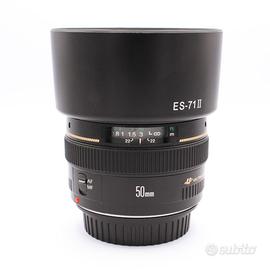 Canon EF 50mm f/1.4 USM + filtro e paraluce