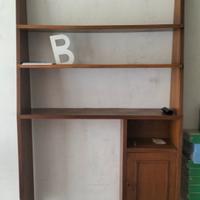 Libreria vintage anni 50 in teak