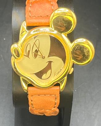 ⭐ Orologio Lorus Topolino sagomato c/batt nuova ⭐