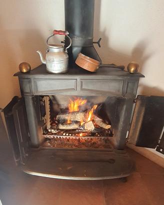 Stufa a legna in ghisa Franklin