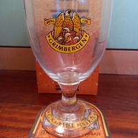 Bicchiere calice birra grimbergen 0,33 cl