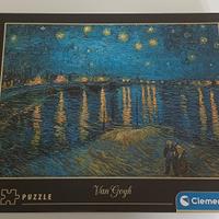 Puzzle Clementoni 1000pz Notte Stellata sul Rodano