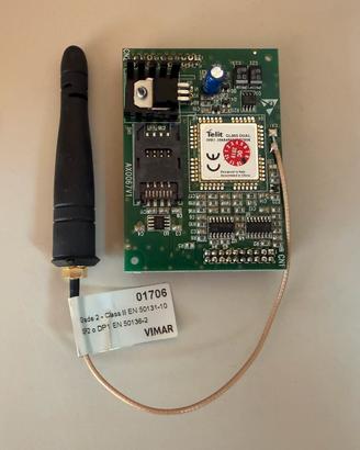 Vimar By-alarm 01706 - Comunicatore GSM Dual Band