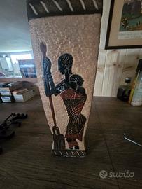 porta frutta con vaso per fiori