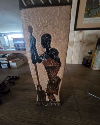 porta frutta con vaso per fiori