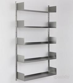 Scaffalatura / libreria in acciaio inossidabile