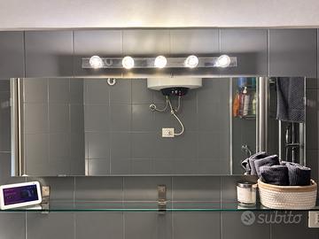 Set bagno IKEA: specchio, mensola e lampada