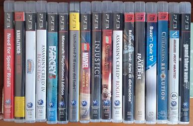 Giochi PS3 originali - 17 articoli