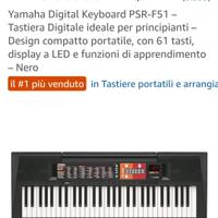 tastiera Yamaha con accessori