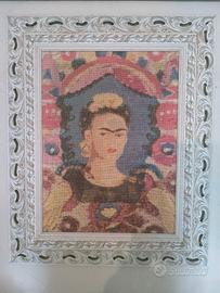 quadro ricamo punto croce 