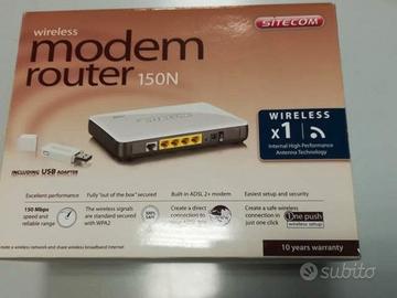 NUOVO Modem Router Sitcom 150 N Wireless