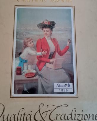 Targa in metallo Lindt