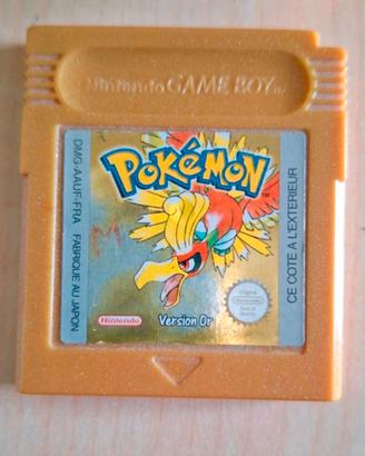 Pokemon Oro PAL FRA originale Gameboy Nintendo 