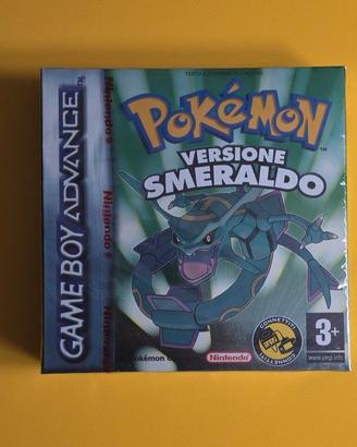 Pokemon Smeraldo Sealed Red Strip Extra Mint
