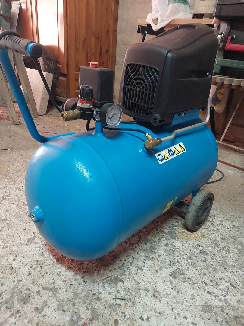 compressore ABAC montecarlo 50Lt 2 hp - Giardino e Fai da te In vendita a  Cagliari