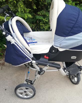 Carrozzina Jane' Slalom, con copertura completa
