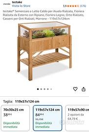 Tectake® Semenzaio a Letto Caldo