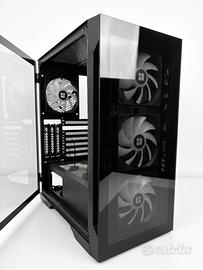 Case pc + ventole e hub