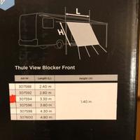 Parete frontale per tendalino