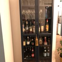 Billy vetrinetta Ikea blu