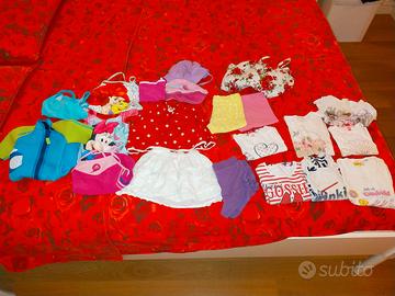 Abbigliamento estivo per bimba 4-6 anni