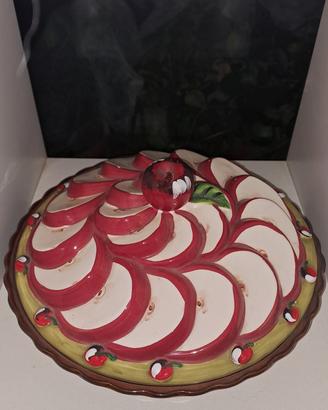 Porta torta in ceramica