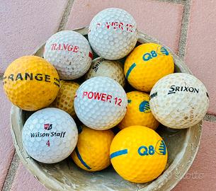 Palline da golf usate