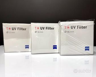 Zeiss filtri UV 52mm 58mm 86mm