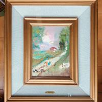 Quadro dipinto olio su tela Raffaele Maietta