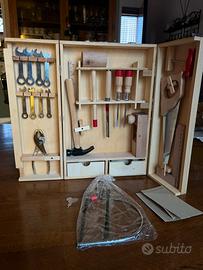 Cassetta utensili giocattolo bambino