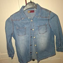 camicia jeans 3 4 anni