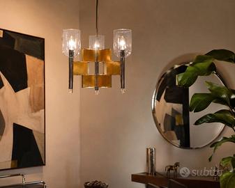 Lampadario Gaetano Sciolari anni '70. Perfetta