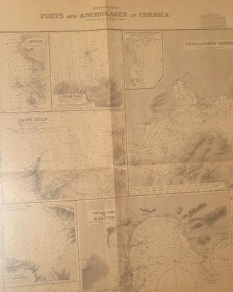 Carte nautiche IIM e Admiralty Charts '60-'70