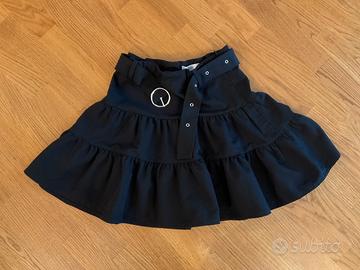 Gonna nera elegante Y-Clùn taglia 36
