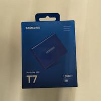 SSD Samsung T7 1TB - Nuovo sigillato con scontrino