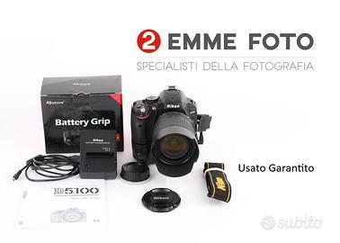 NIKON D5100 & AFS DX 18-105 VR & Impugnatura