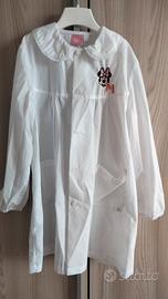 grembiule bianco 6/7 anni 