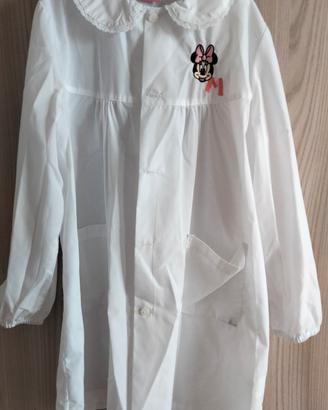 grembiule bianco 6/7 anni 