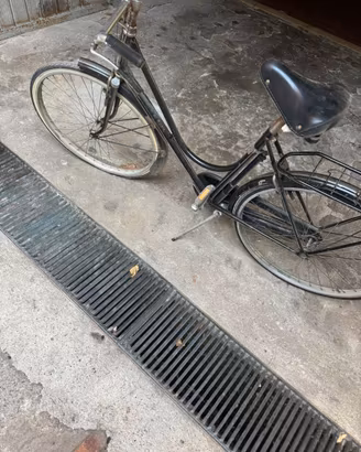 bicicletta da passeggio vintage