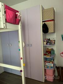 Armadio doppio anta e spalletta