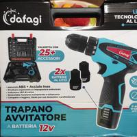trapano avvitatore a batterie 
