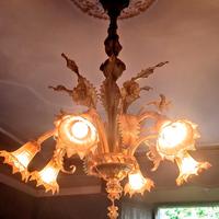 Antico lampadario di Murano