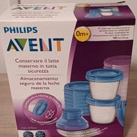 Vasetti latte materno Avent