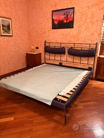Letto matrimoniale in ferro battuto