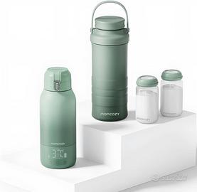 Momcozy Travel Set Scaldabiberon e contenitore