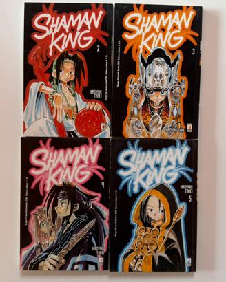Lotto Manga Shaman King 1a edizione 2003 italiano