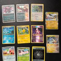 carte pokémon varie assortite